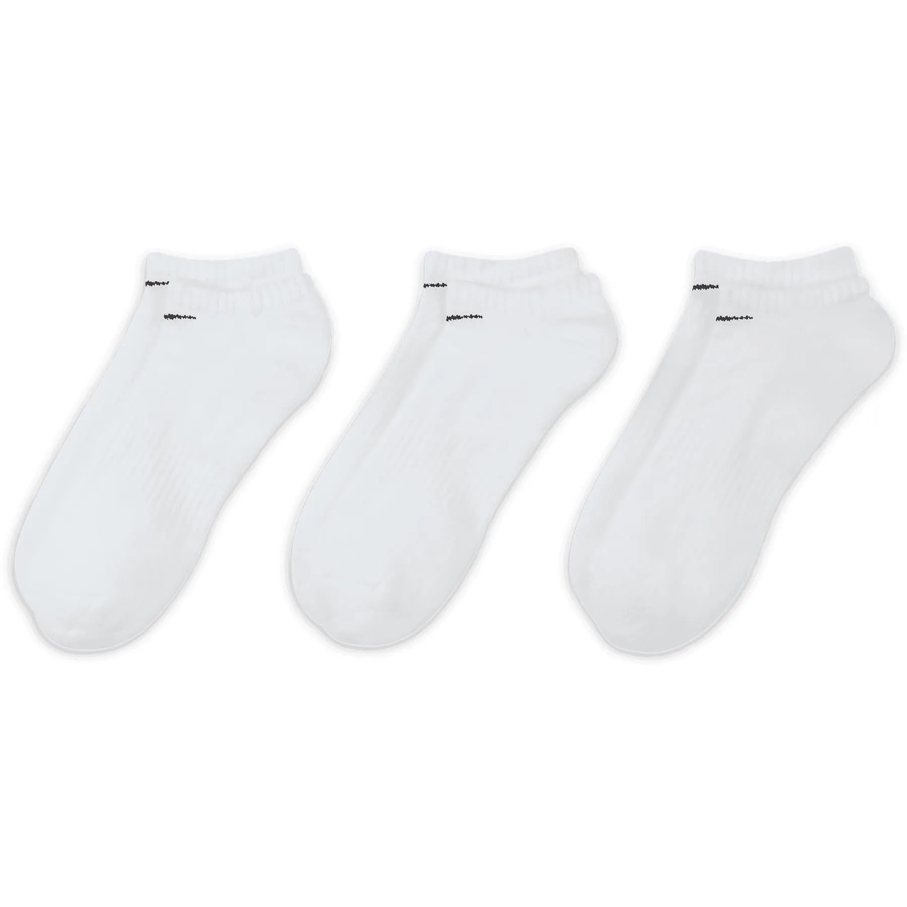 Everyday Cushioned Training Ankle Socks White - Pack of 3 - SS24