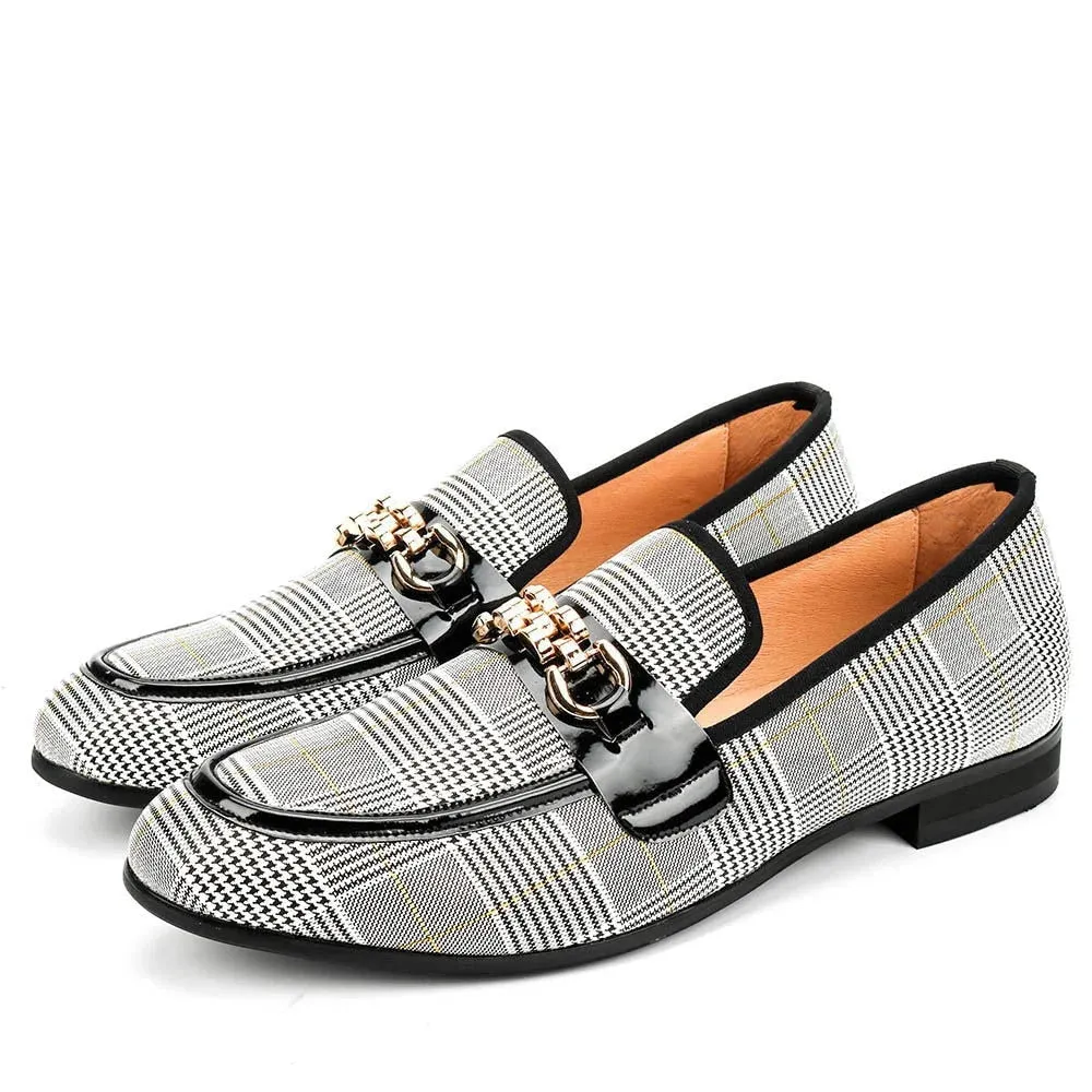 Fall Men's Faux Leather Slip-On Loafers - Breathable & Stylish