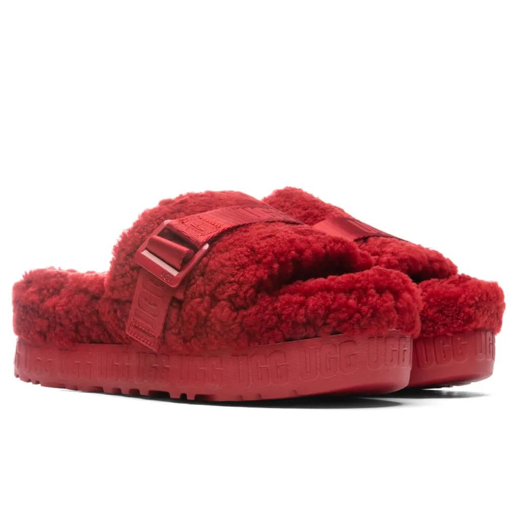 Fluffita Slipper - Ribbon Red