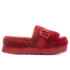 Fluffita Slipper - Ribbon Red