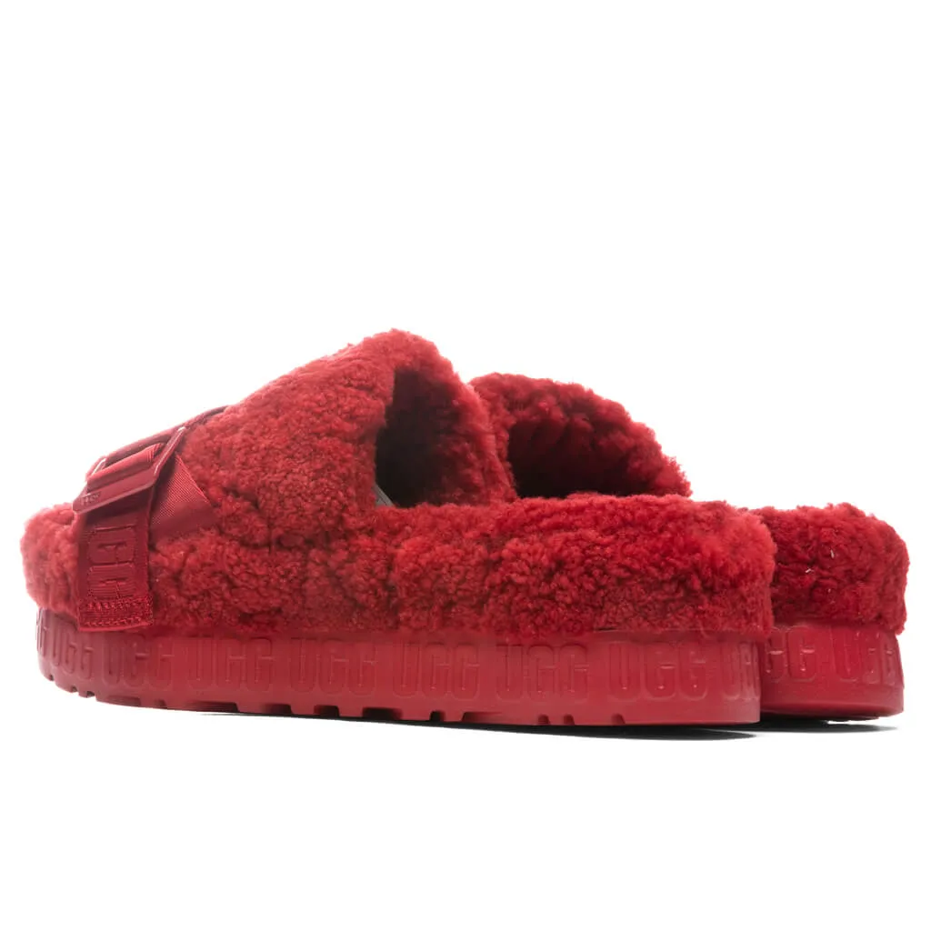 Fluffita Slipper - Ribbon Red