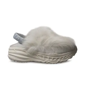 Fluffy Runner White UGG Sneakers for Women