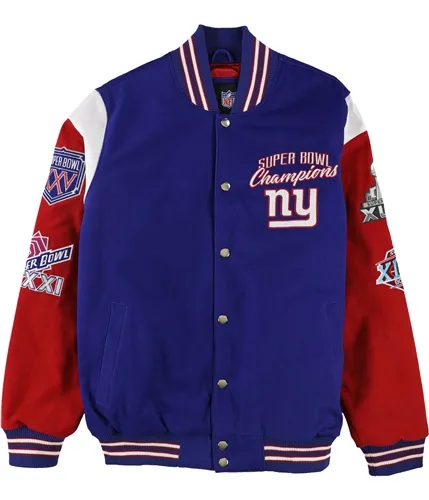 G-Iii Sports Mens New York Giants Varsity Jacket