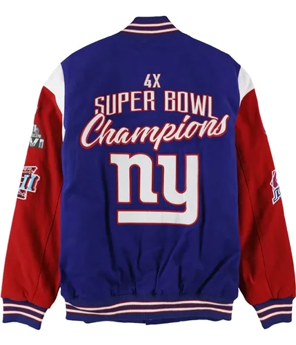 G-Iii Sports Mens New York Giants Varsity Jacket