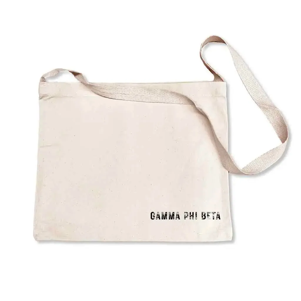 Gamma Phi Beta Sorority Cross Body Messenger Bag