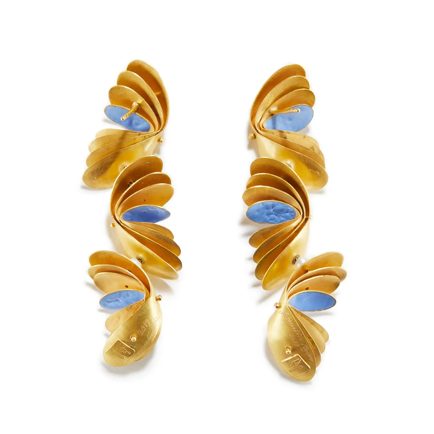 Golden Feather Earrings - Buy Online Now - Limited Stock Available