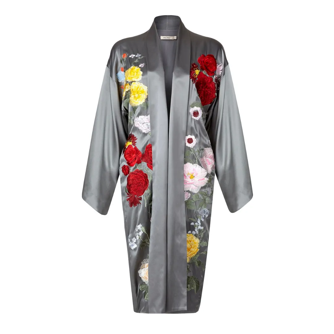 Grey Kimono for Sale - Felice Collection