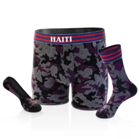 Haiti Camo can be rewritten as Haitian camouflage.