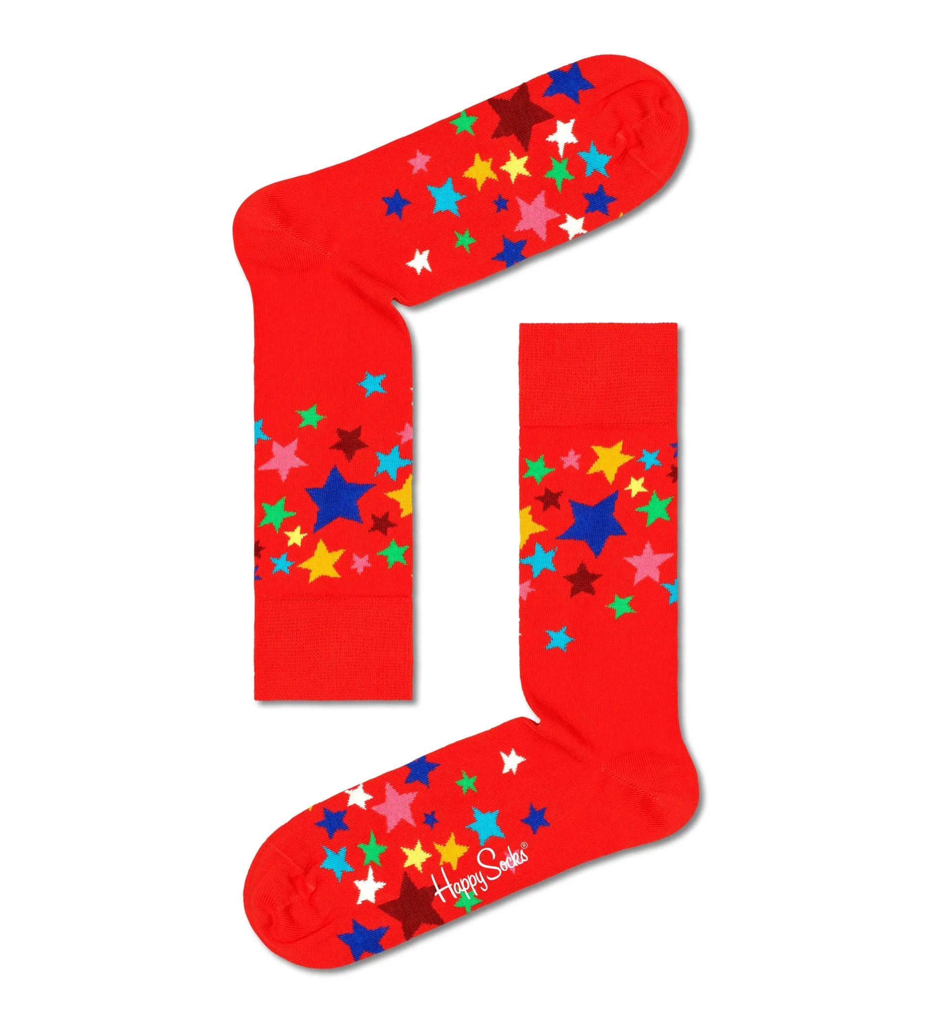 Happy Socks Holiday Vibes Crew Socks Gift Set (4-Pairs)