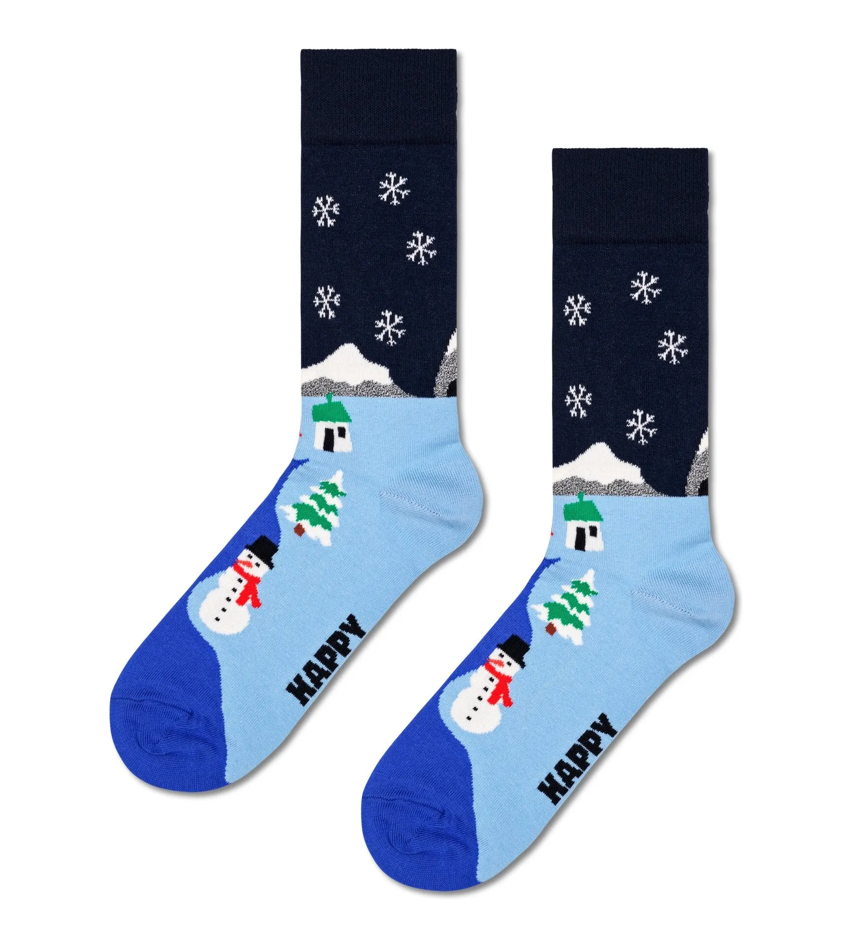 Happy Socks 'Snowman' Christmas Gift Set 3-Pack