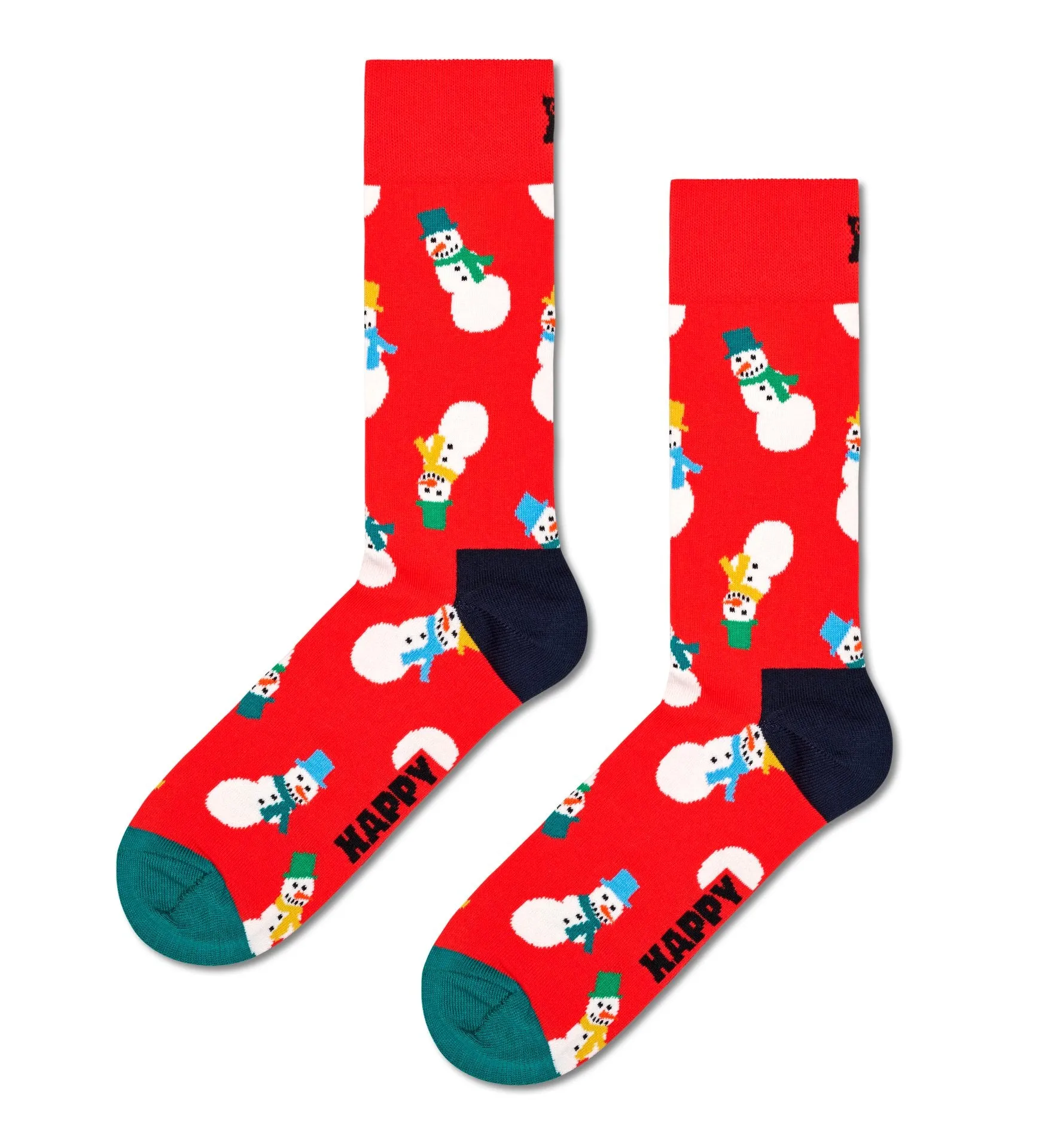 Happy Socks 'Snowman' Christmas Gift Set 3-Pack