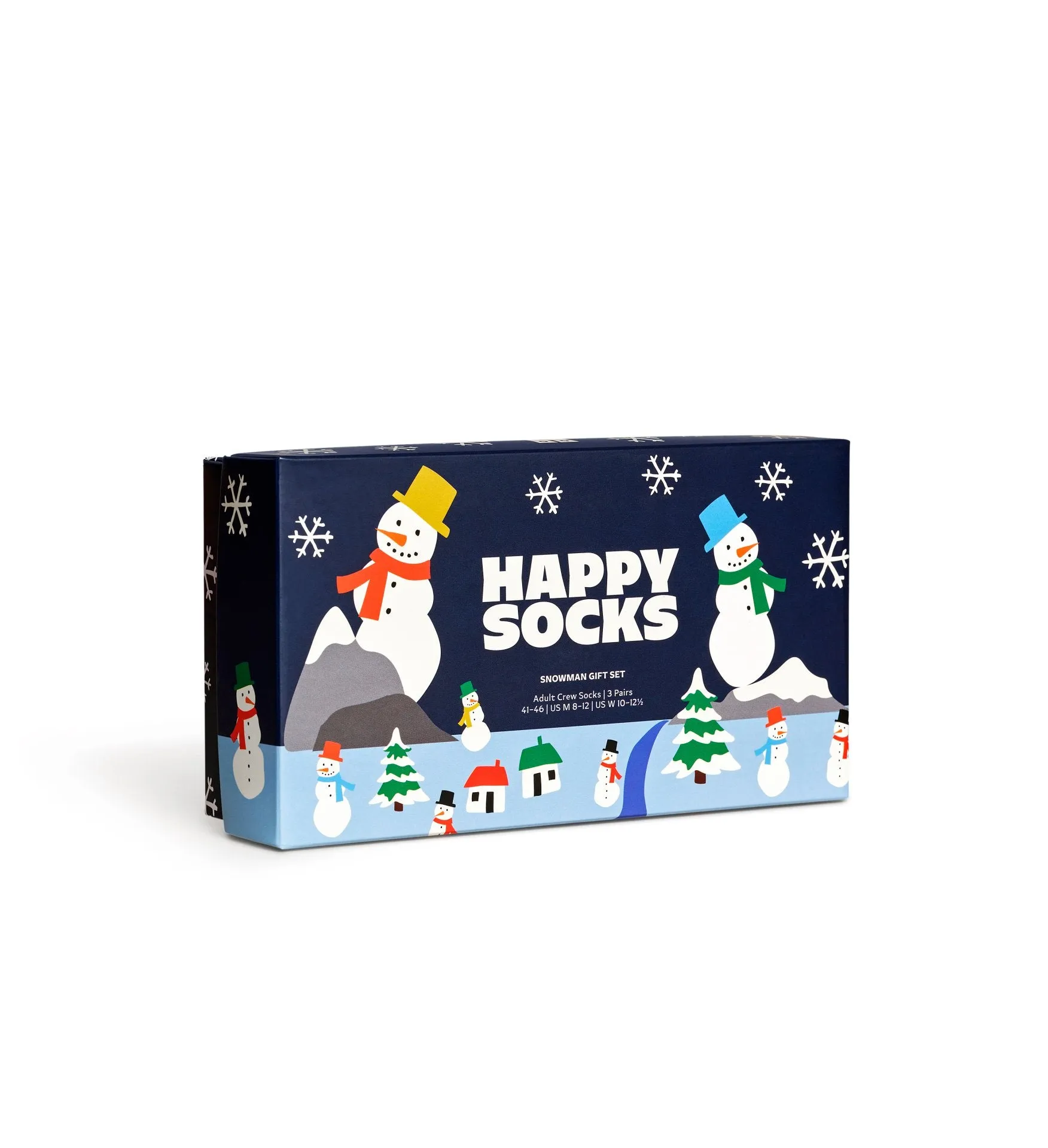 Happy Socks 'Snowman' Christmas Gift Set 3-Pack