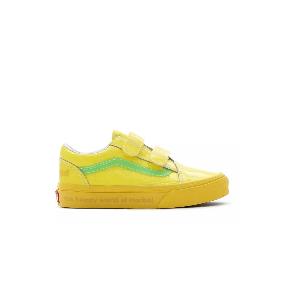 Haribo Kid's Checkerboard Yellow Old Skool V - Get It Now!