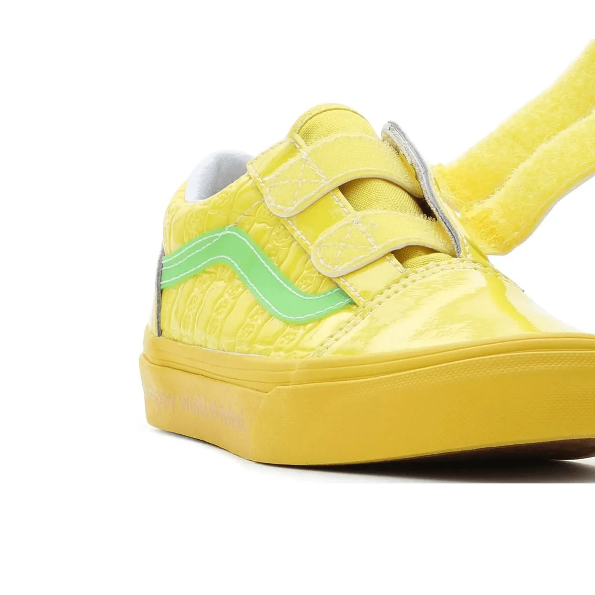 Haribo Kid's Checkerboard Yellow Old Skool V - Get It Now!