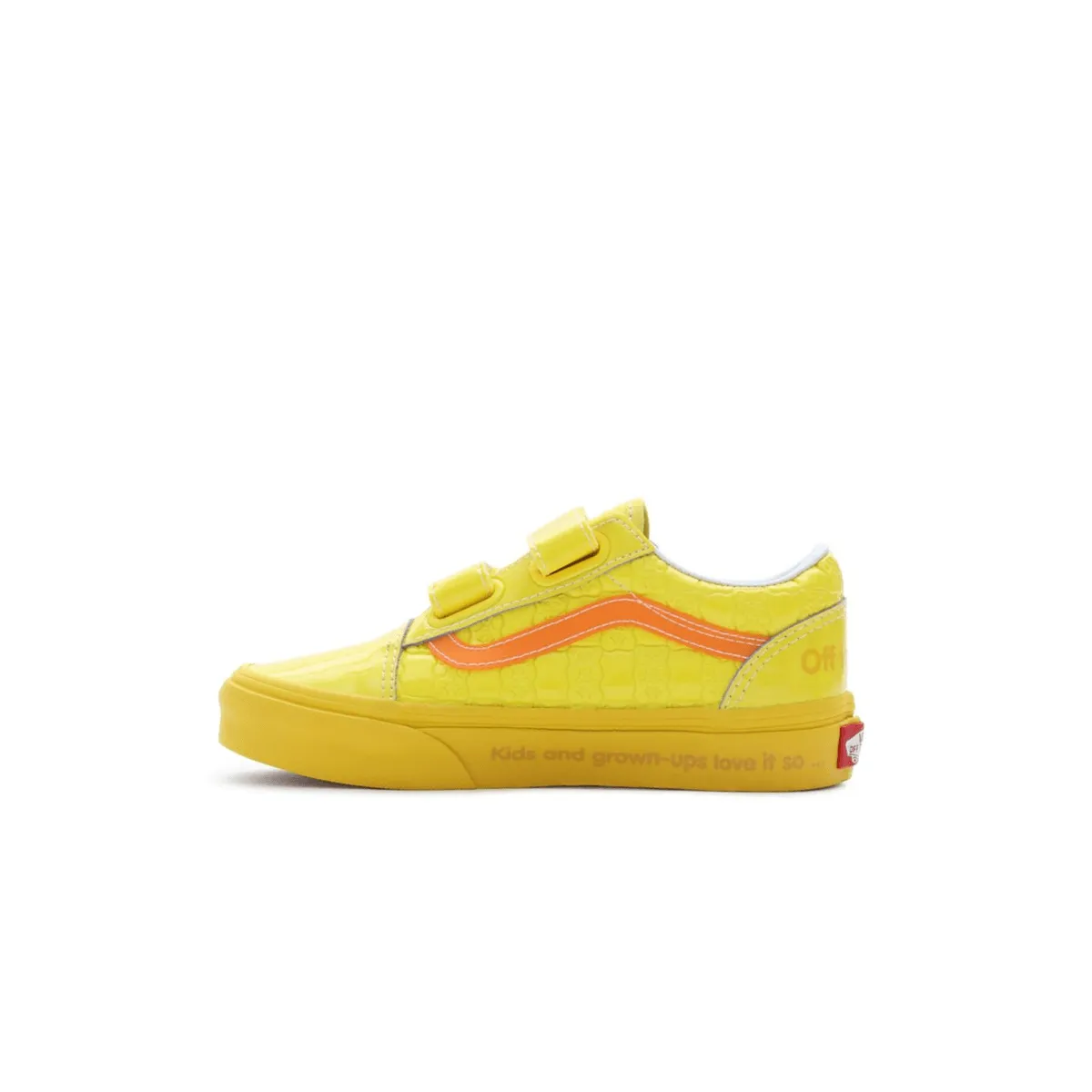 Haribo Kid's Checkerboard Yellow Old Skool V - Get It Now!