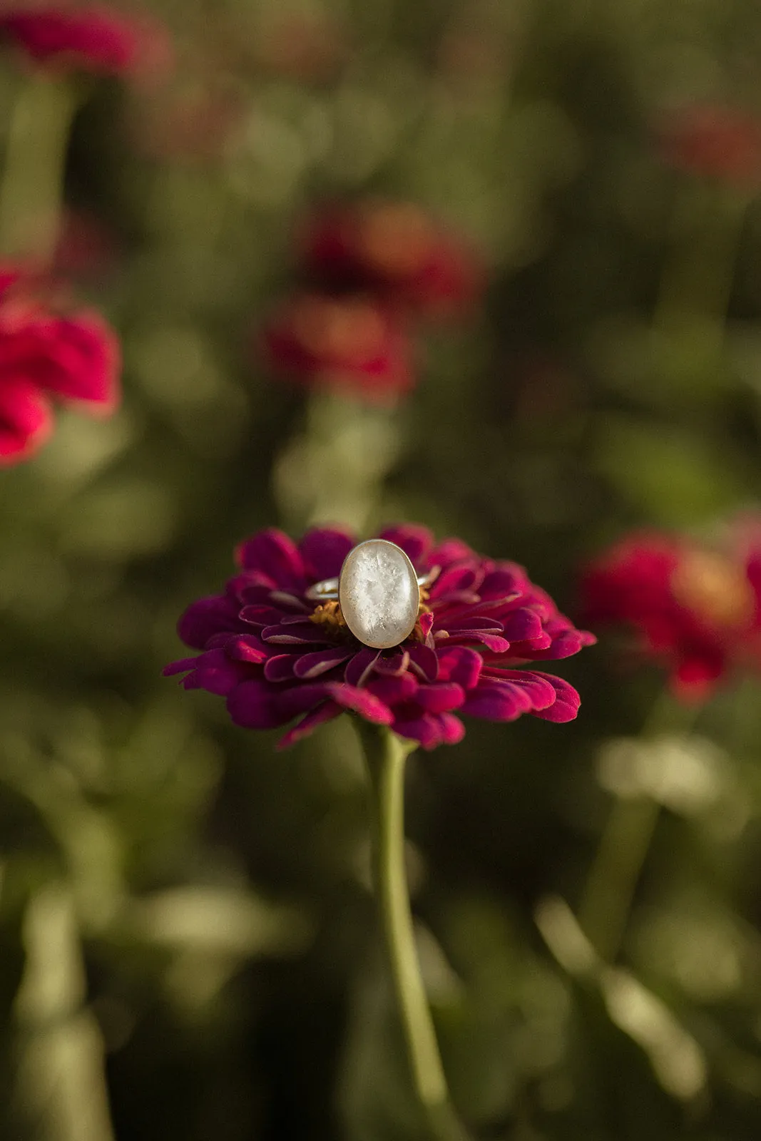 Harlequin Opal Ring (Vintage)