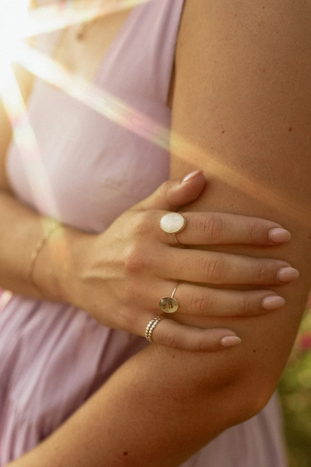 Harlequin Opal Ring (Vintage)