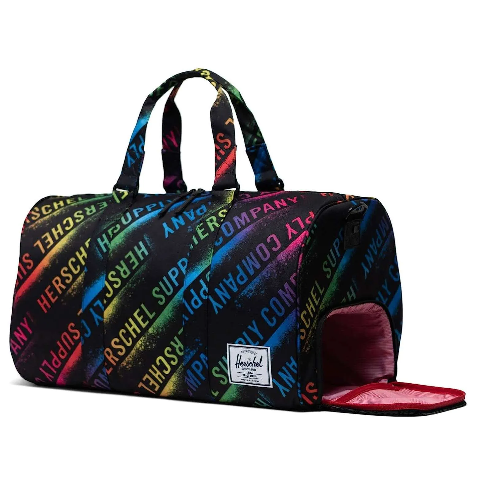 Herschel Novel 42.5L Duffle Bag – Stencil Roll Call Rainbow