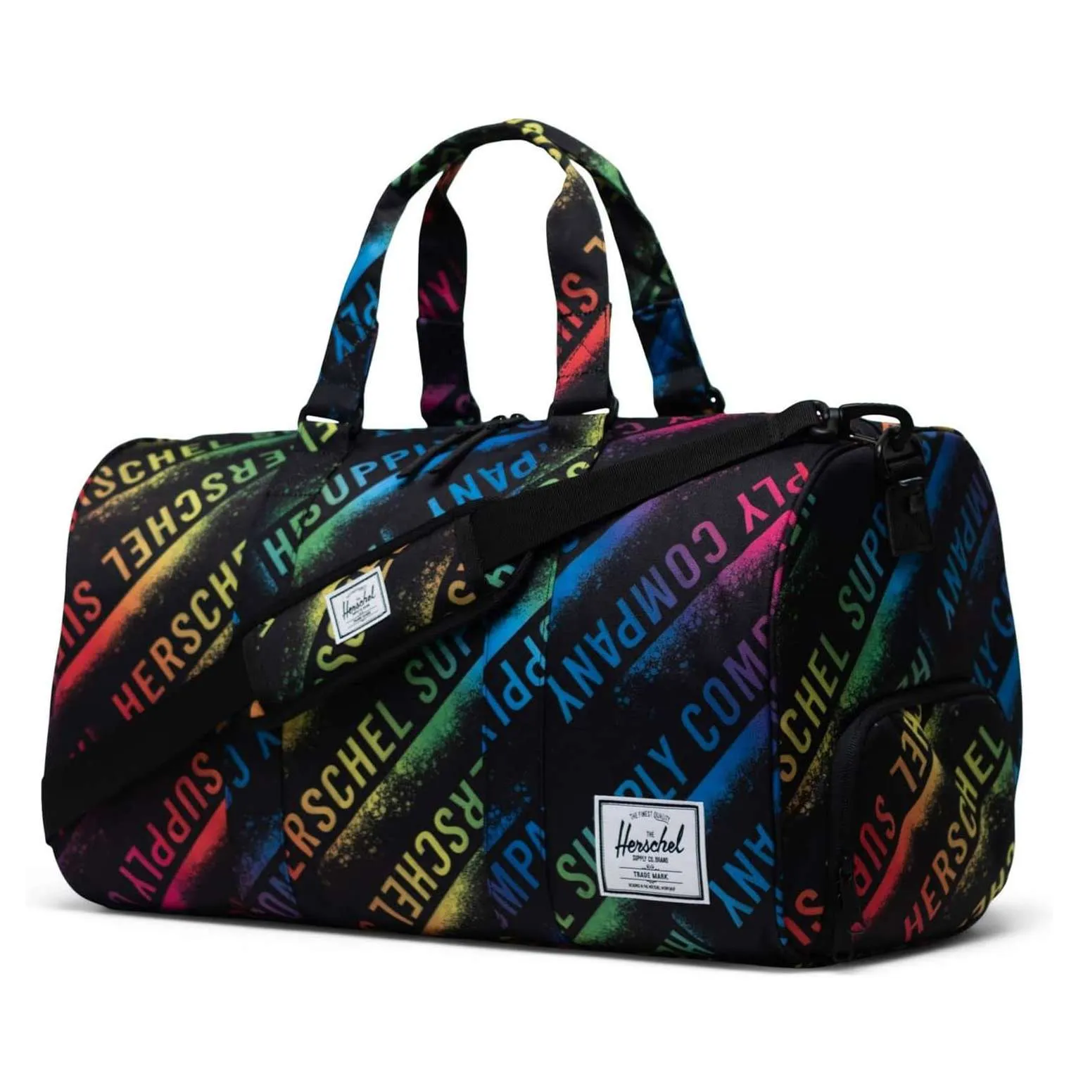 Herschel Novel 42.5L Duffle Bag – Stencil Roll Call Rainbow