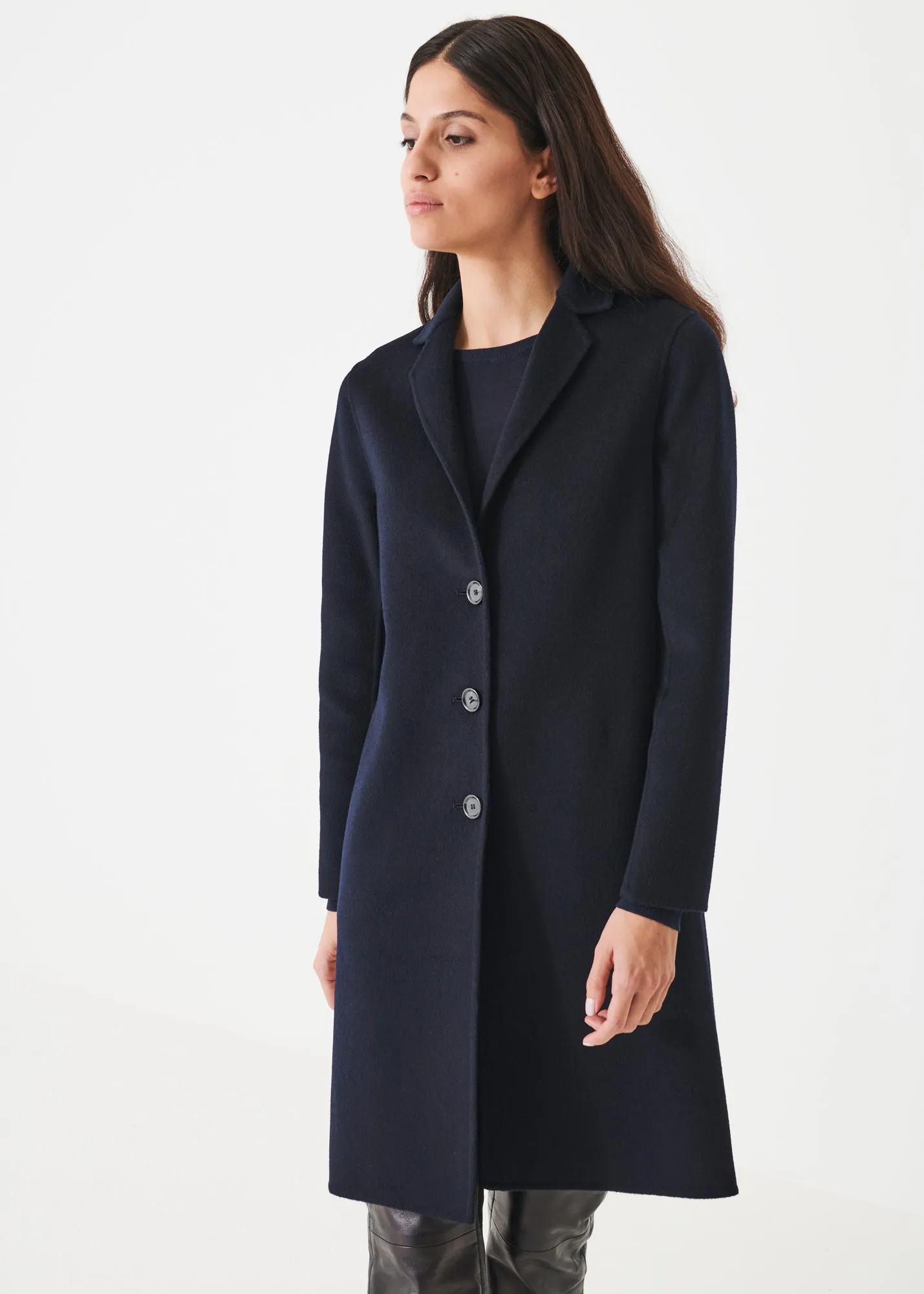 High-Quality Wool Cashmere Coat