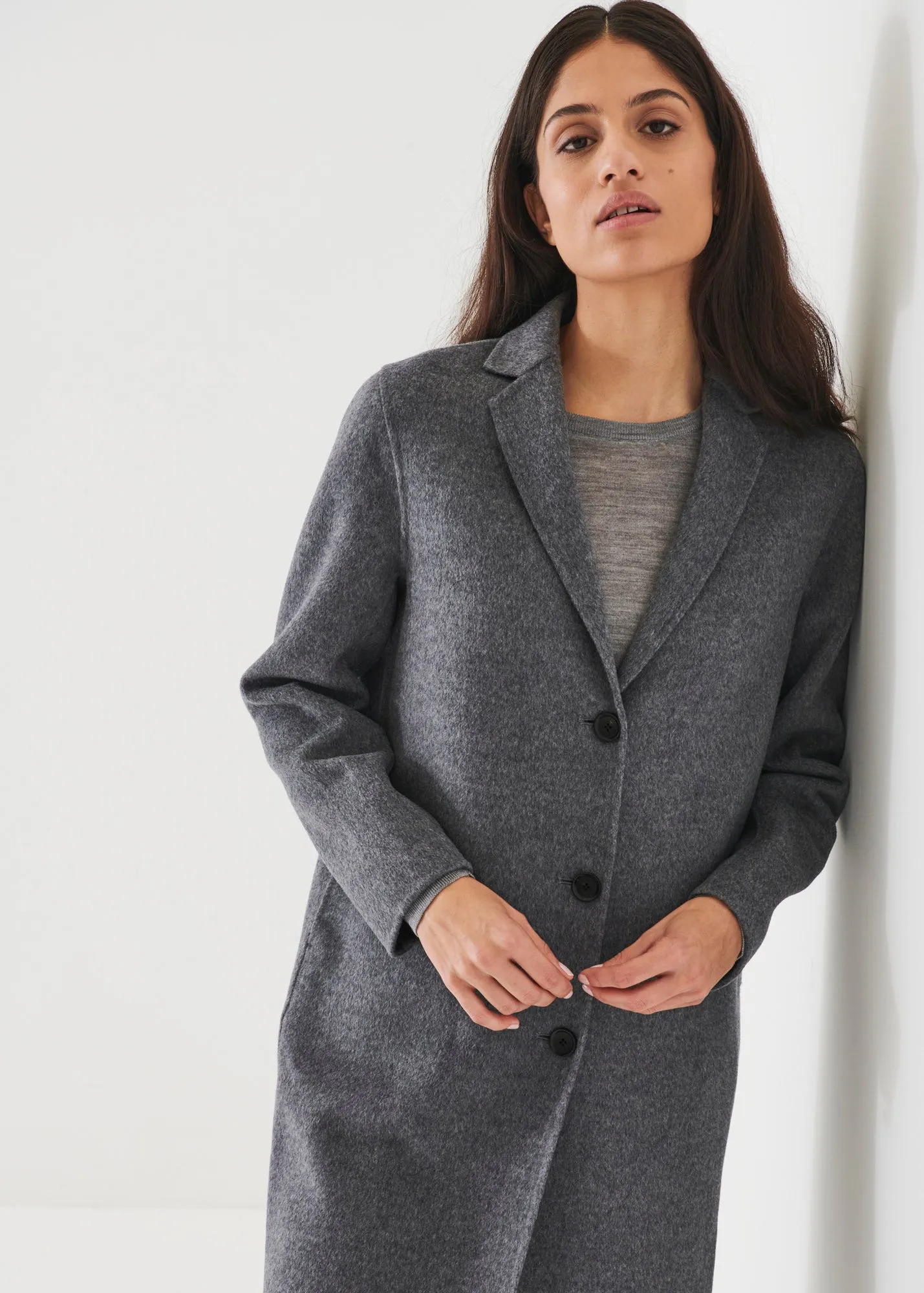 High-Quality Wool Cashmere Coat