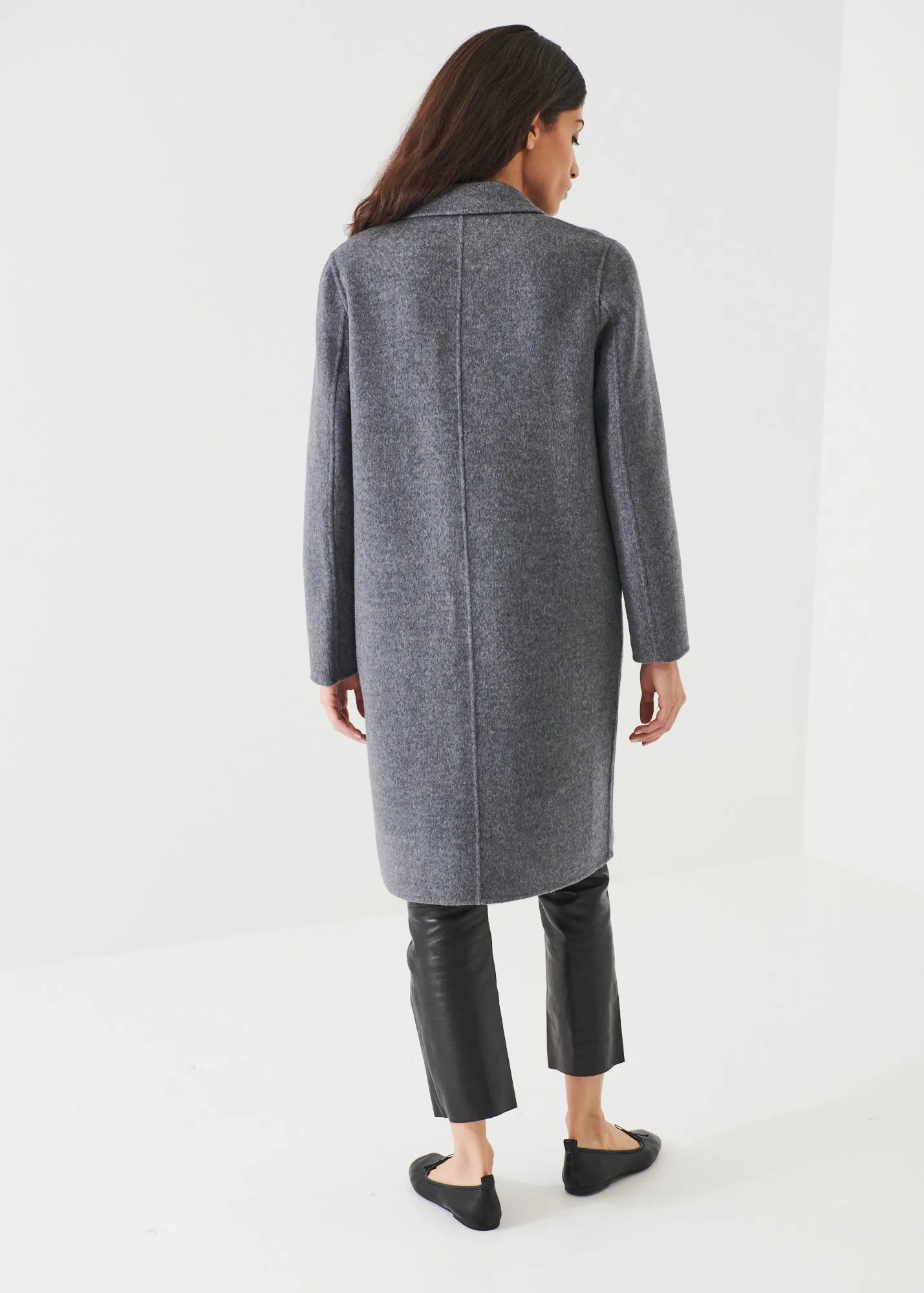 High-Quality Wool Cashmere Coat