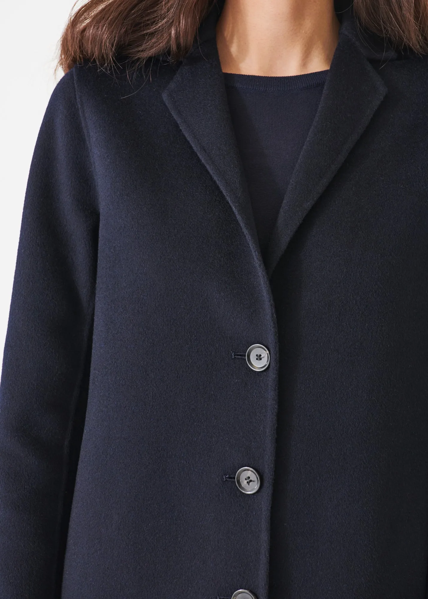 High-Quality Wool Cashmere Coat