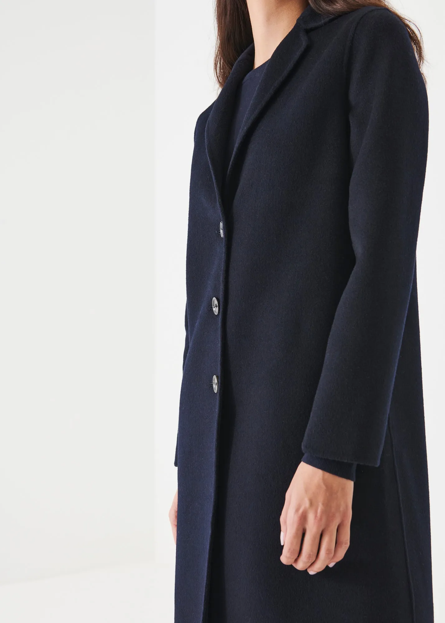 High-Quality Wool Cashmere Coat