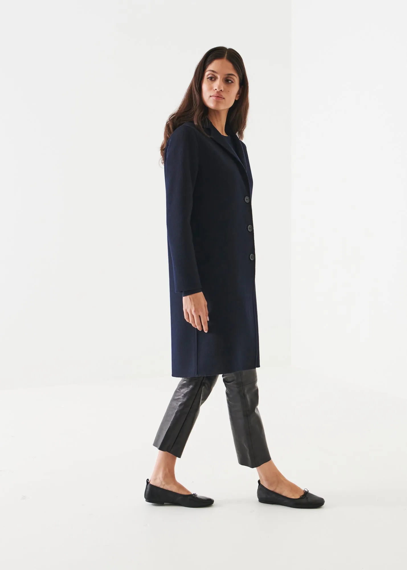 High-Quality Wool Cashmere Coat