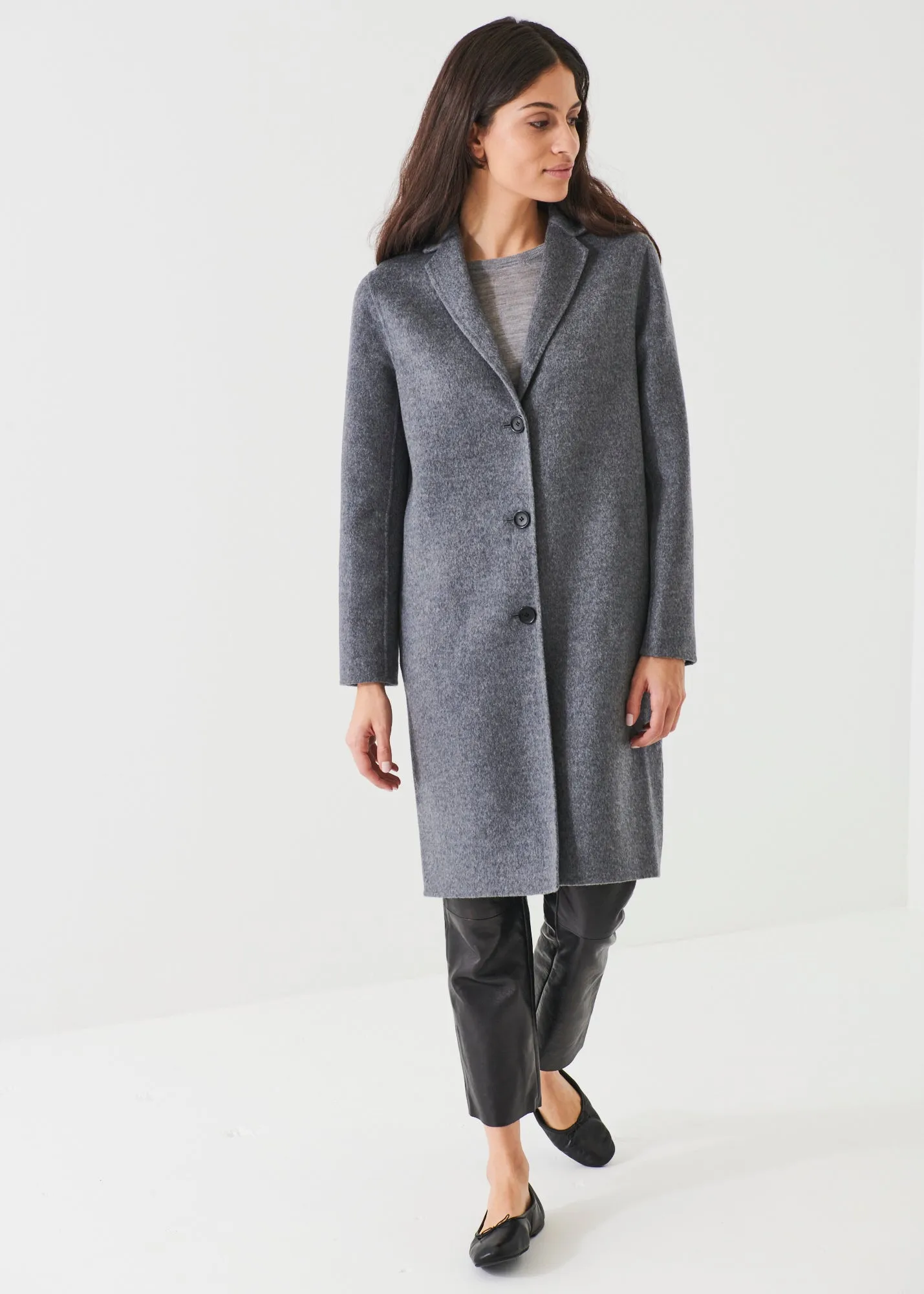 High-Quality Wool Cashmere Coat