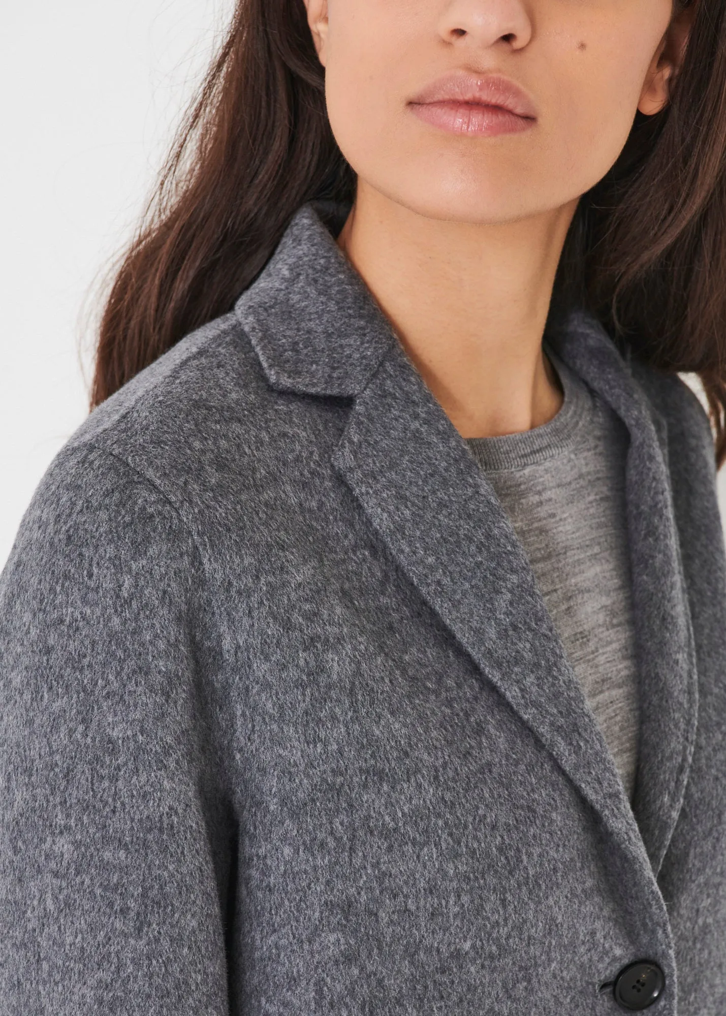 High-Quality Wool Cashmere Coat