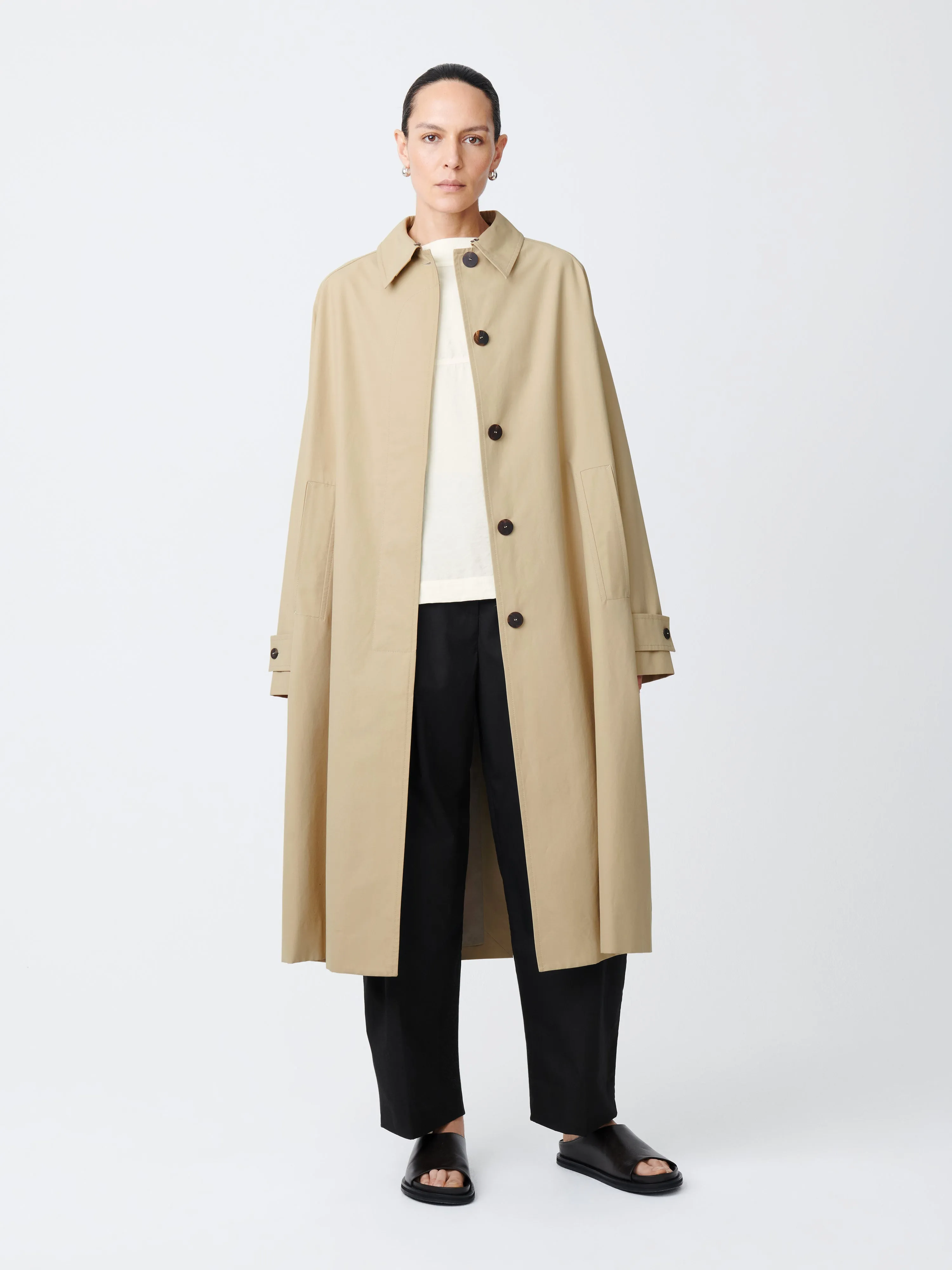 Holin Coat - Tan