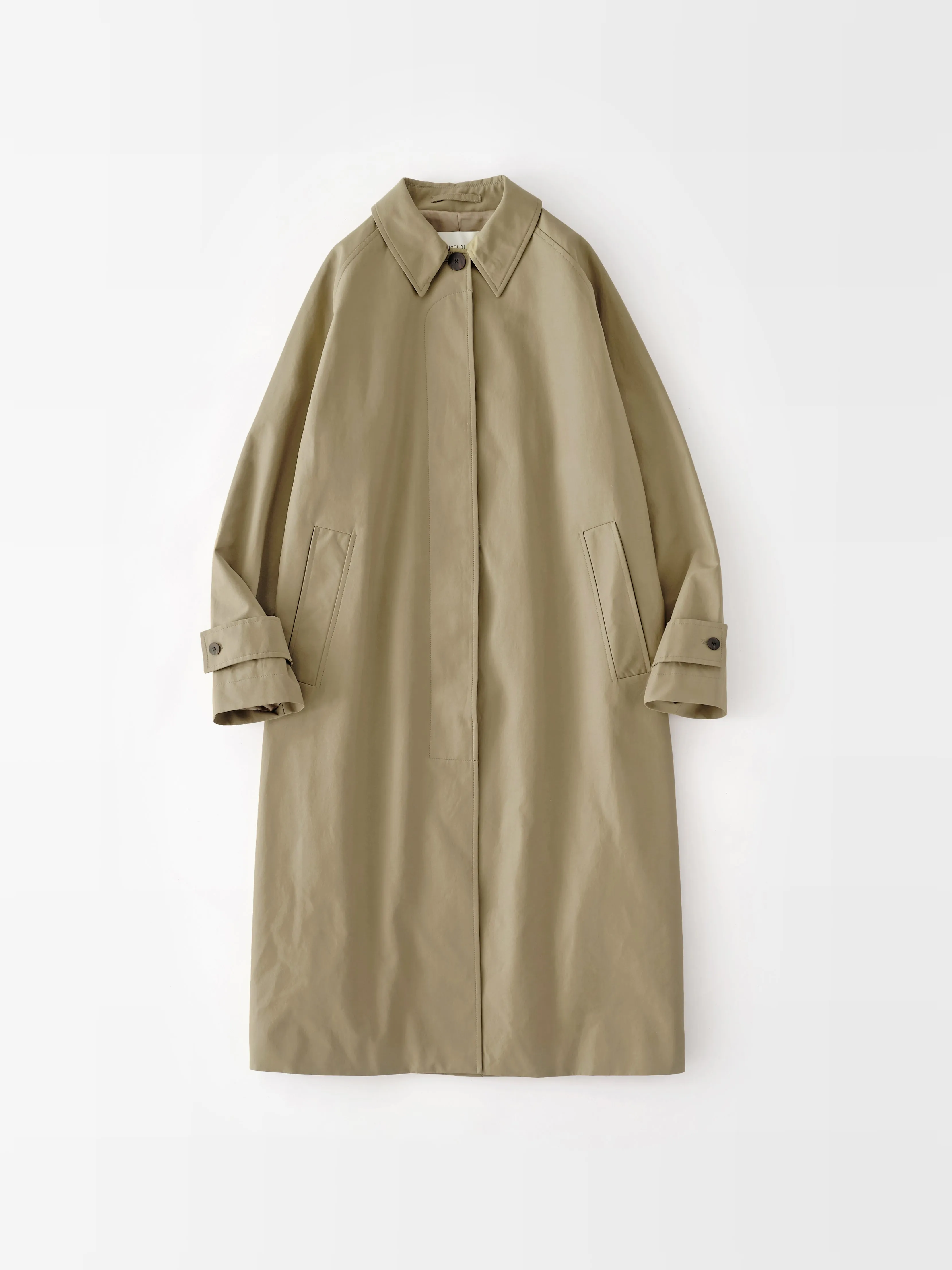 Holin Coated Cotton Coat - Birch