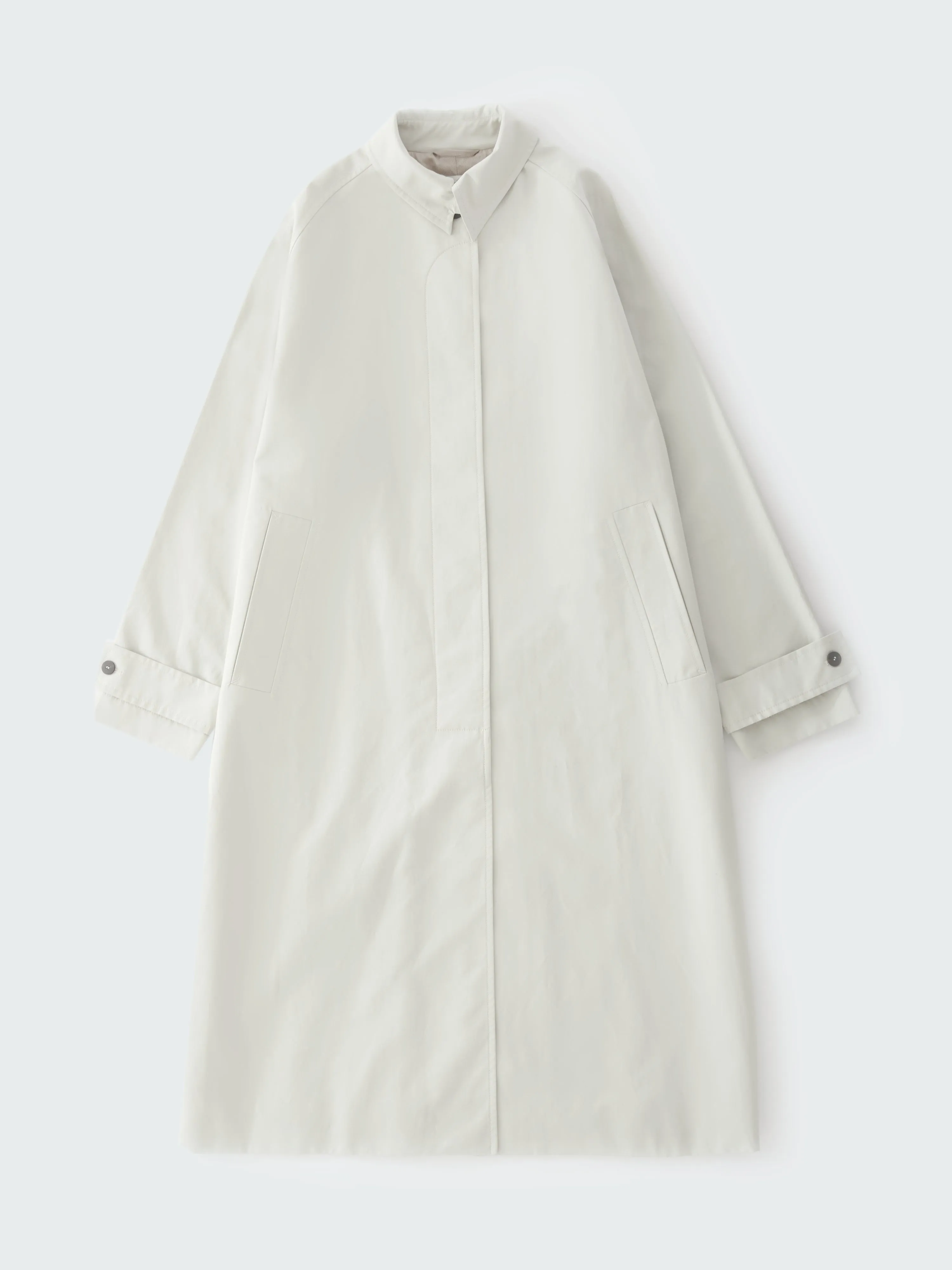 Holin Coated Cotton Coat - Dove