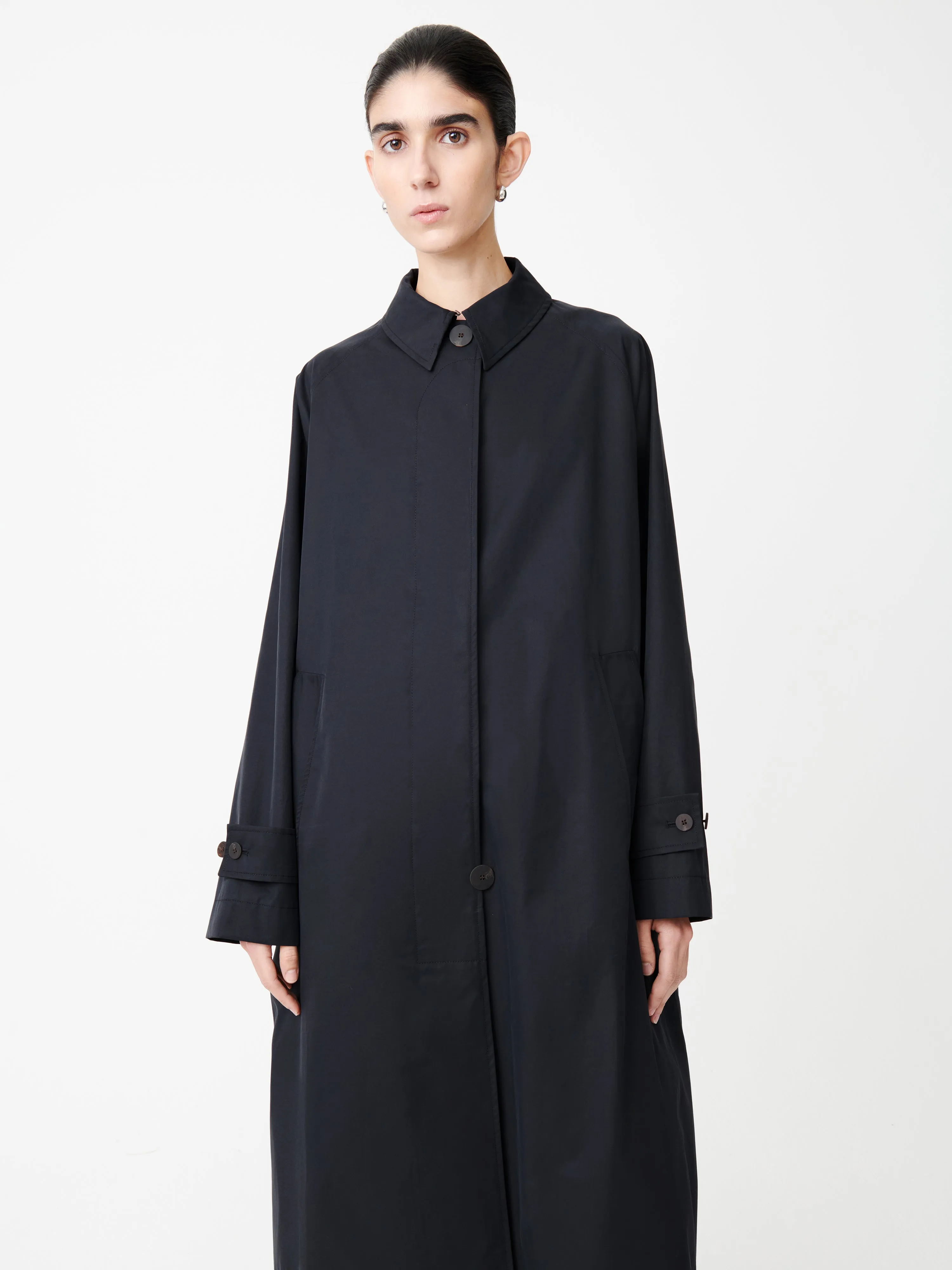 Holin Dark Navy Coat