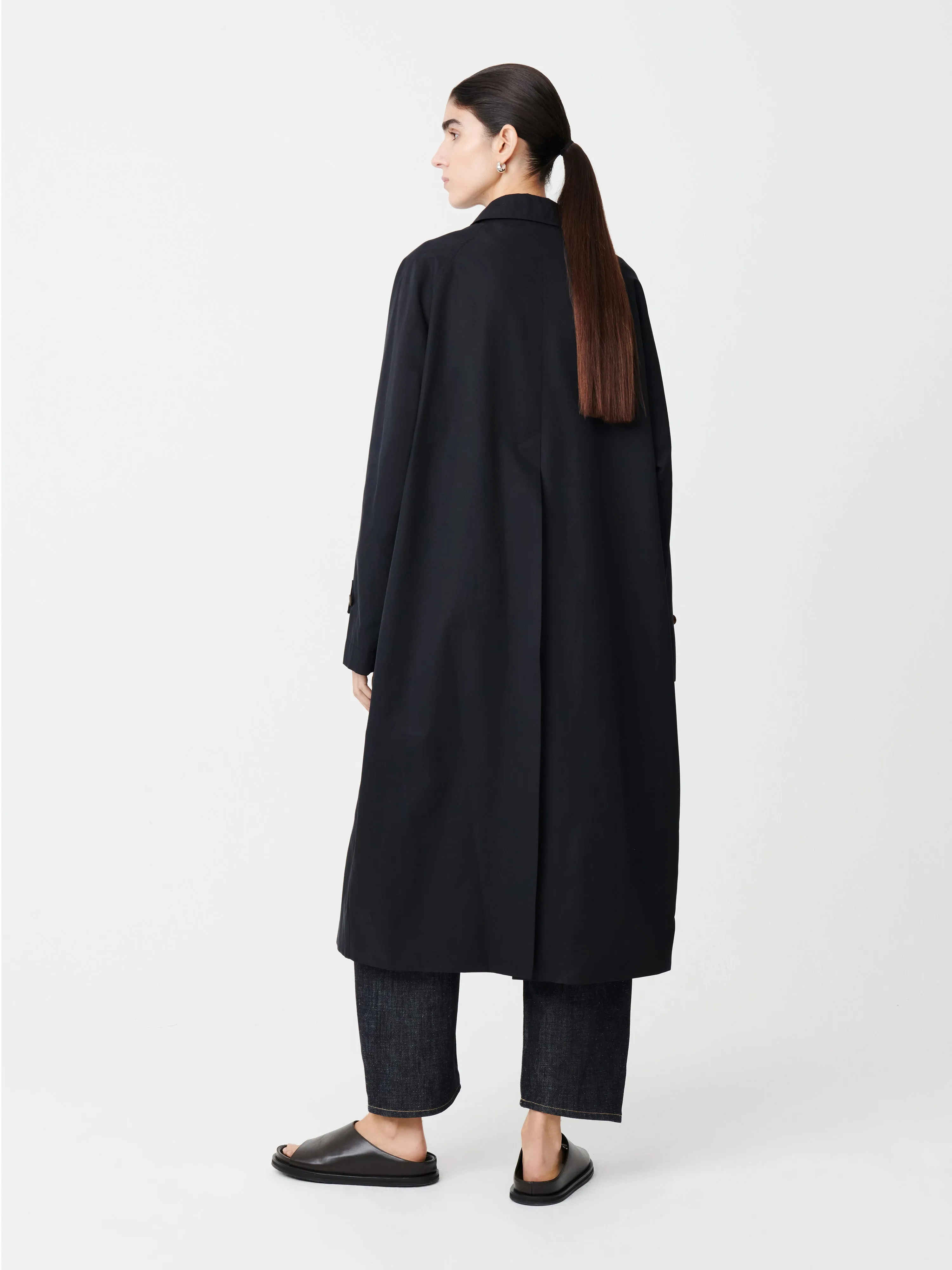 Holin Dark Navy Coat