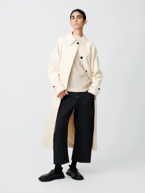 Holin Linen Coated Cotton Coat