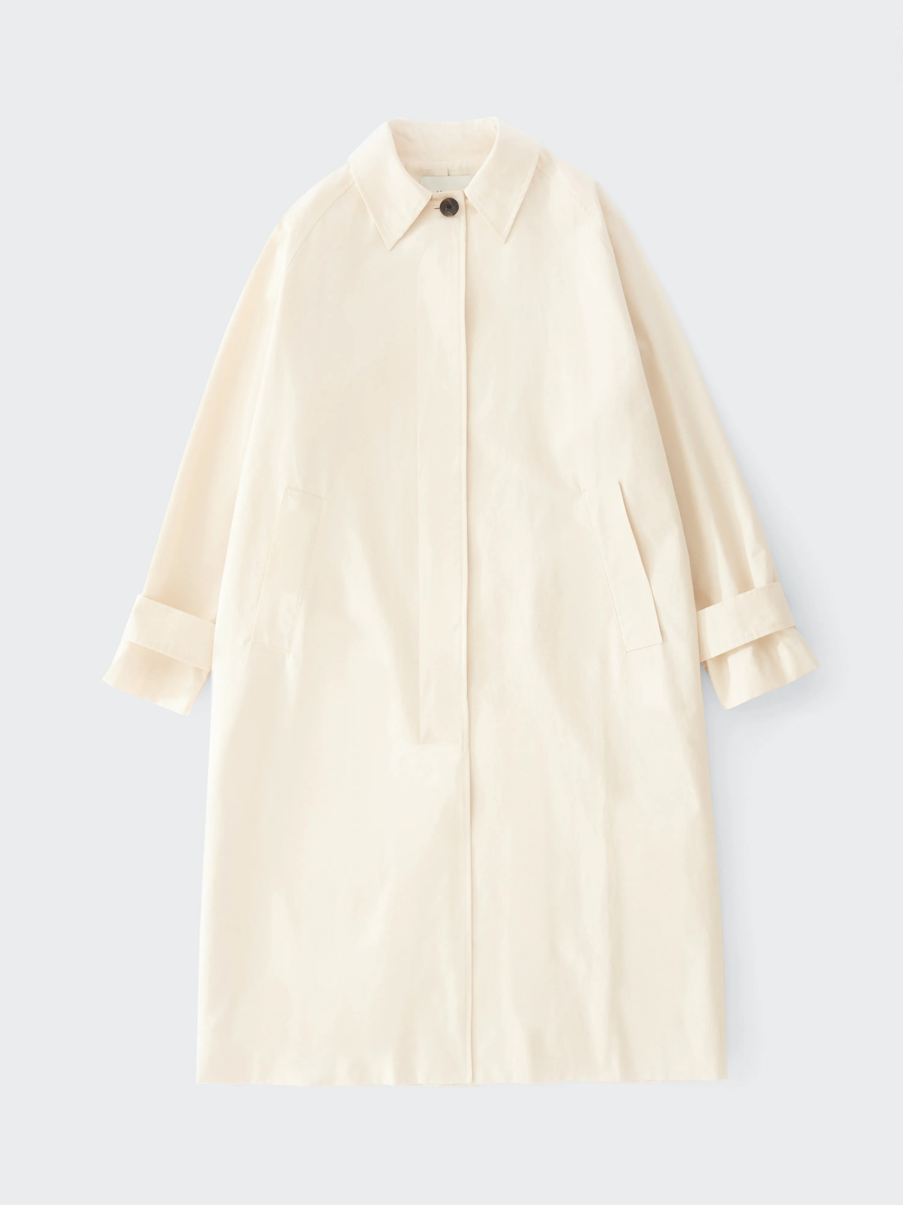 Holin Linen Coated Cotton Coat