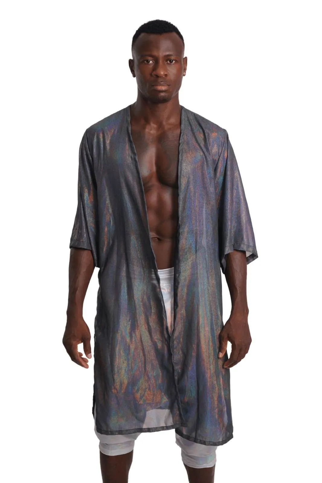 Holographic Kimono for Men