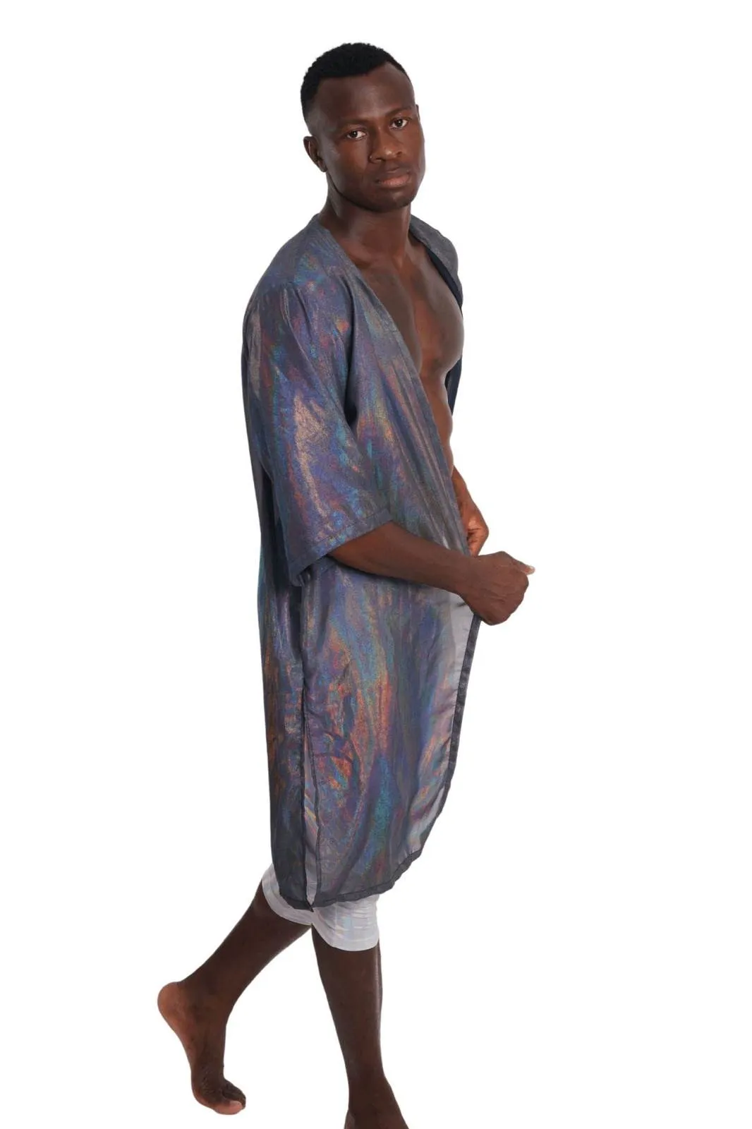 Holographic Kimono for Men