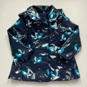 Jacadi Bird Print Raincoat - Navy Blue, Size 36 Months