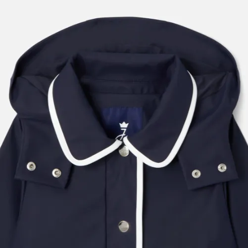 Jacadi Navy and White Raincoat, Size 5 Years - Shop Now!