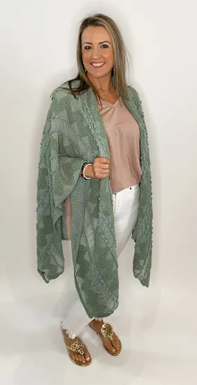 Jade Lace Kimono - Buy Online Now!