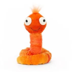 Jellycat Winston Worm - Soft Plush Toy for Kids & Collectors