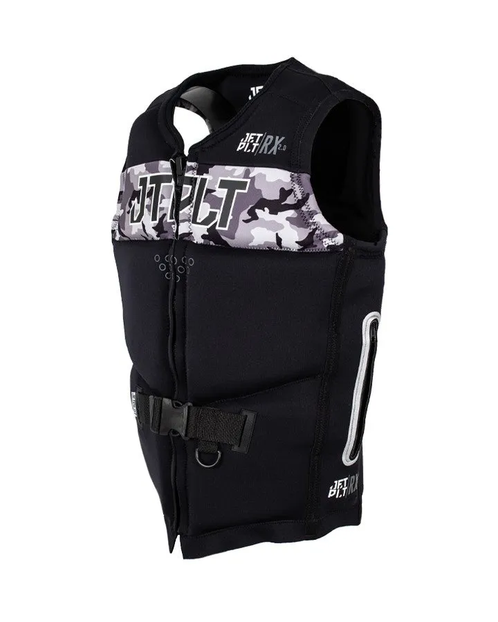 Jetpilot RX Men's Vest - Black Camo - 2022