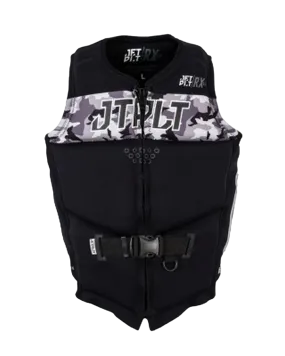 Jetpilot RX Men's Vest - Black Camo - 2022