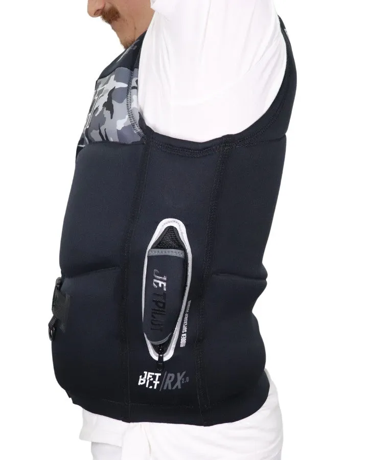 Jetpilot RX Men's Vest - Black Camo - 2022