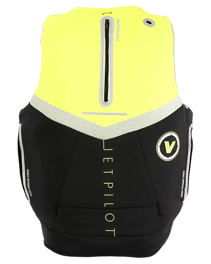 Jetpilot Venture Ladies Neo Vest - Black/Yellow Level 50 - 2023