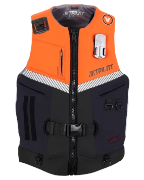 Jetpilot Venture Men's Neo Vest Black Orange Level 50 2023