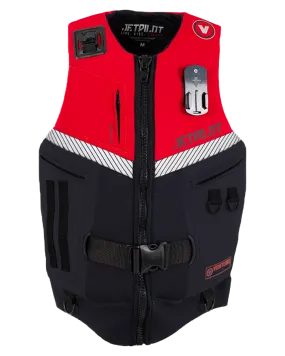 Jetpilot Venture Men's Neo Vest - Black/Red Level 50 - 2023